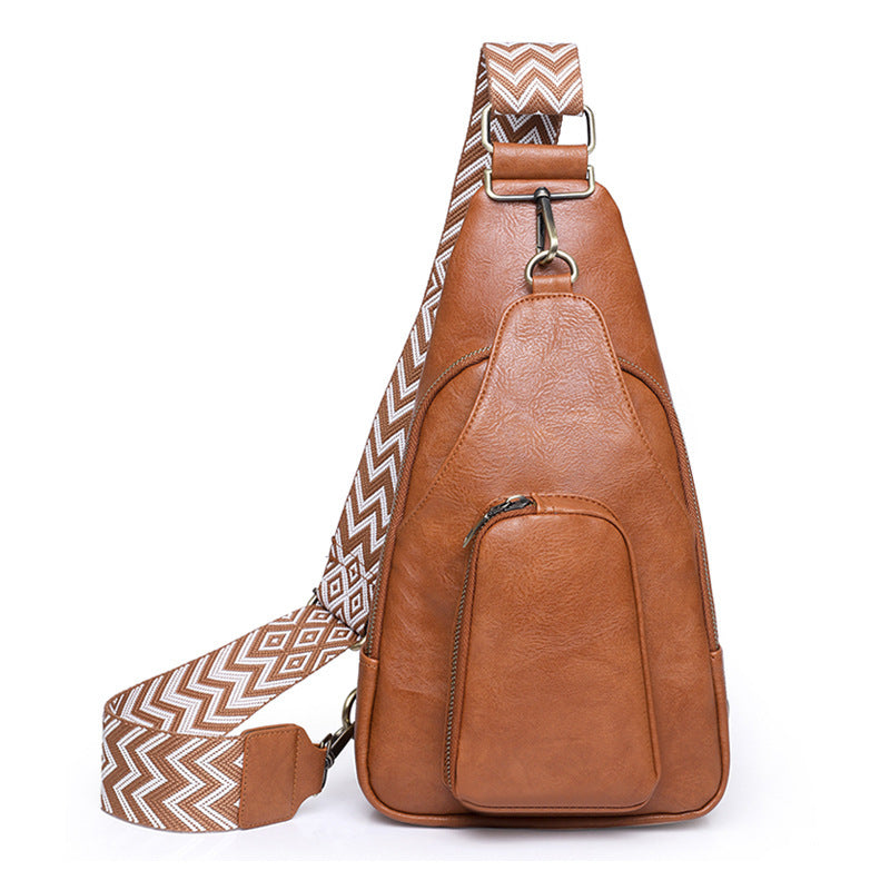 Fashion Retro PU Messenger Bag For Women