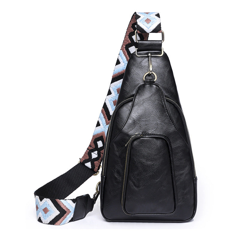 Fashion Retro PU Messenger Bag For Women