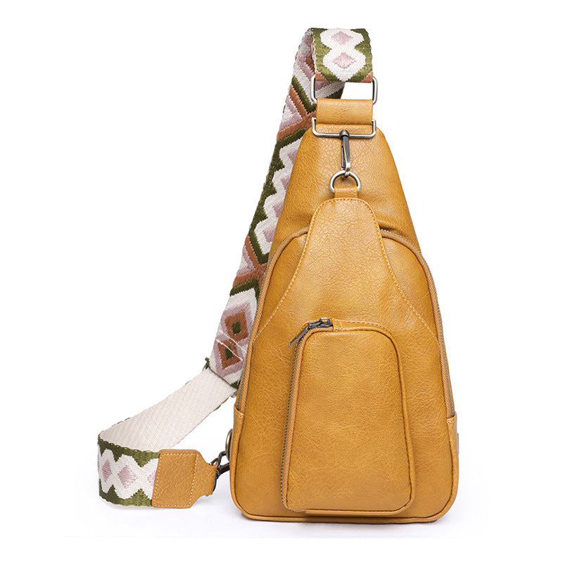 Fashion Retro PU Messenger Bag For Women