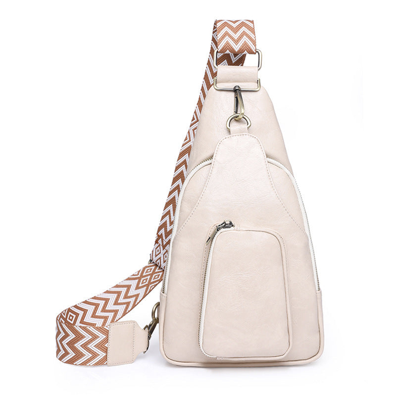 Fashion Retro PU Messenger Bag For Women