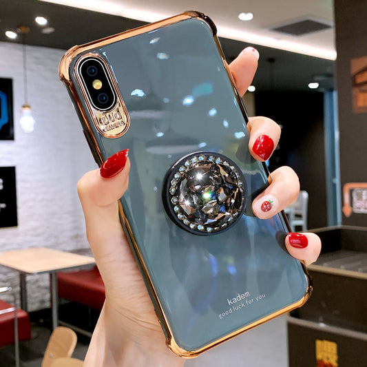 Anti-drop rhinestone phone case