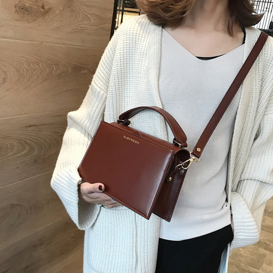 Texture small bag women wild crossbody