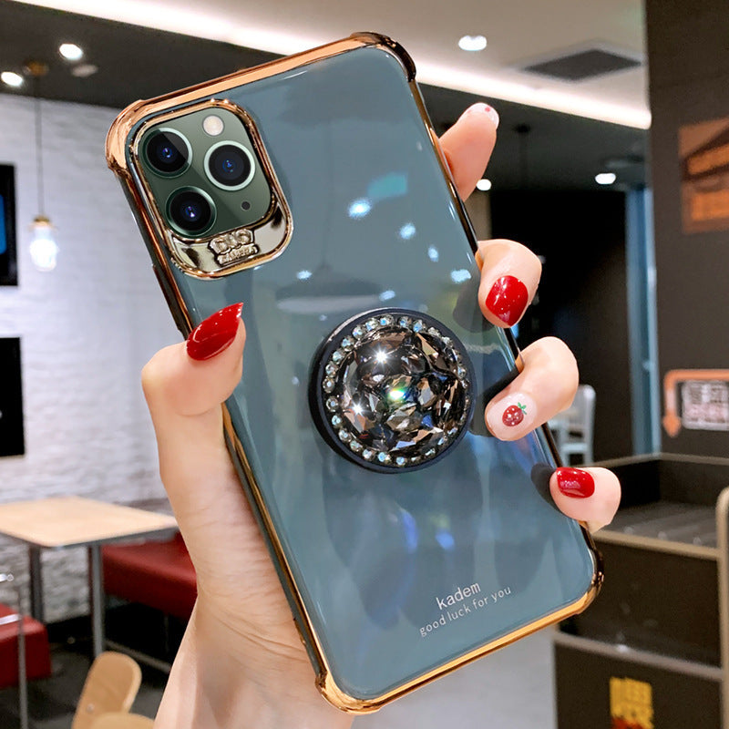 Anti-drop rhinestone phone case