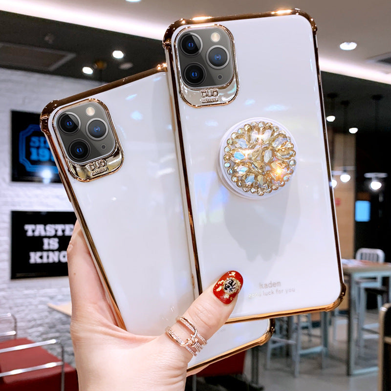 Anti-drop rhinestone phone case