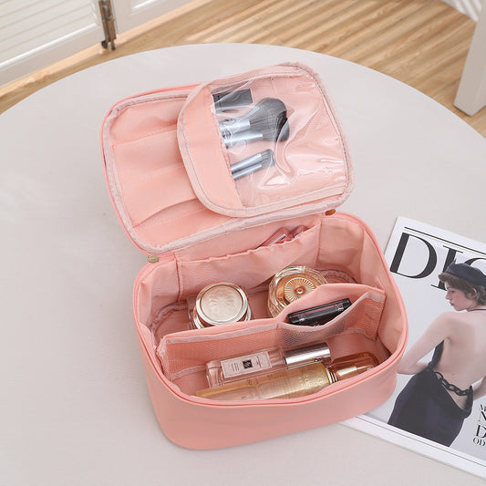 Good-looking Solid Color Simple Cosmetics Storage Bag